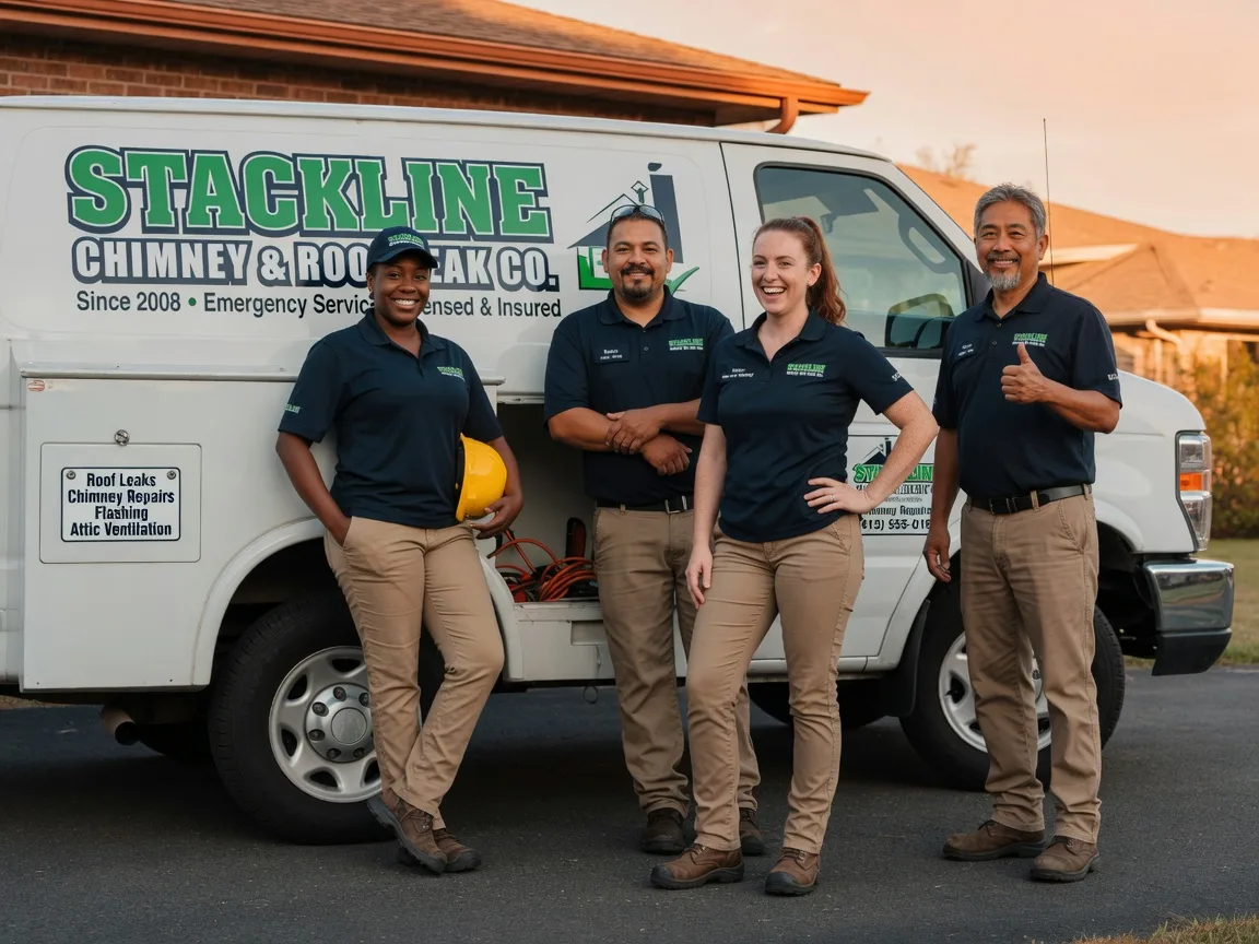 Chimney flashing repair company in Taylor, TX
